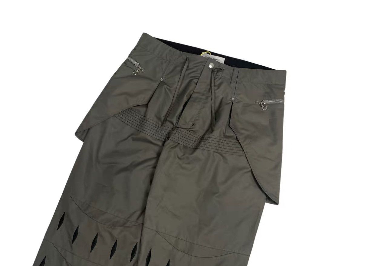 Kiko Kostadinov Kiko Kostadinov SS21 Arcadia Embroidered Pocket Pants J31 Size US 30 / EU 46 - 3 Thumbnail