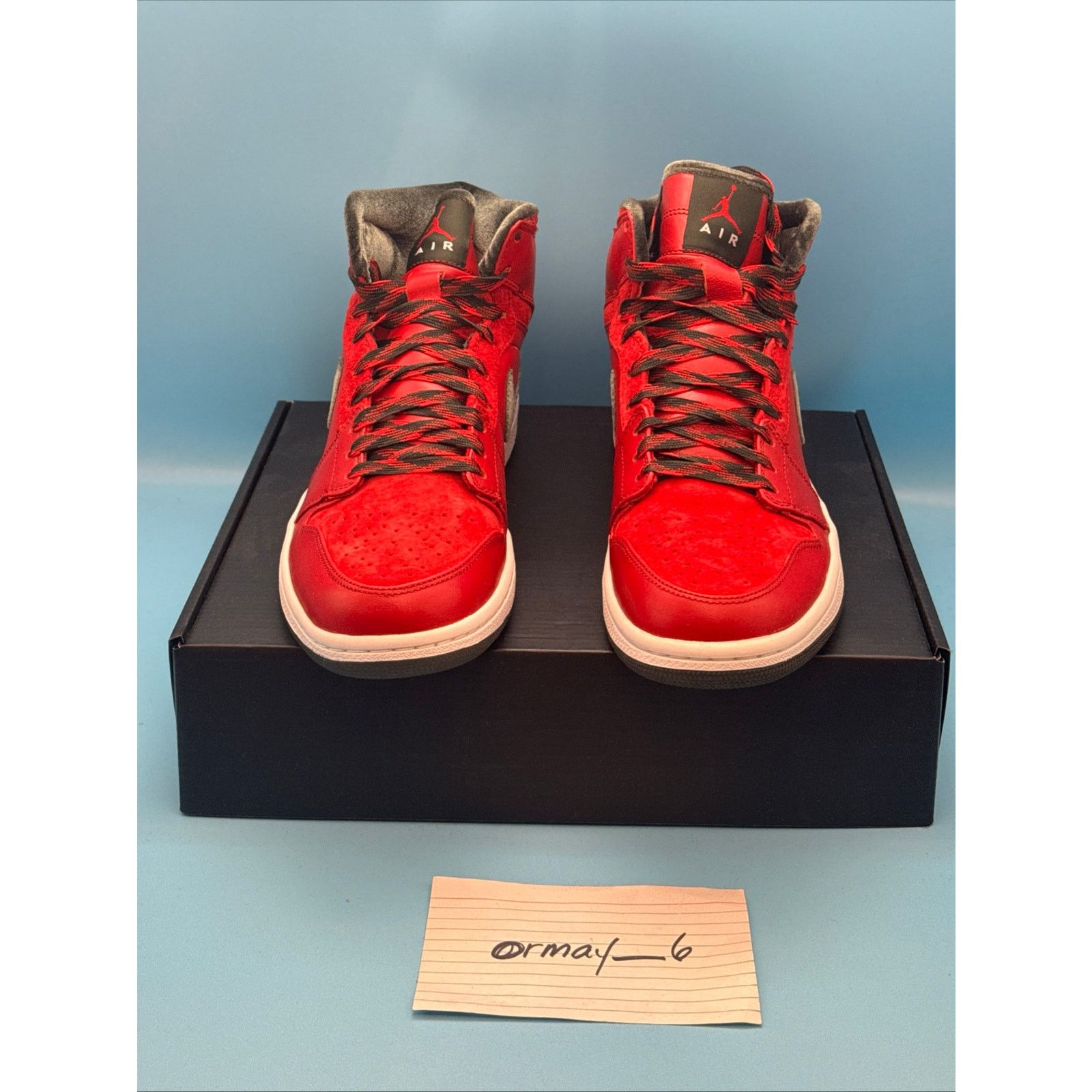 Jordan Brand Air Jordan 1 Retro Hi Premier 2008 Varsity Red m8.5 w10 Size US 8 / EU 41 - 5 Thumbnail