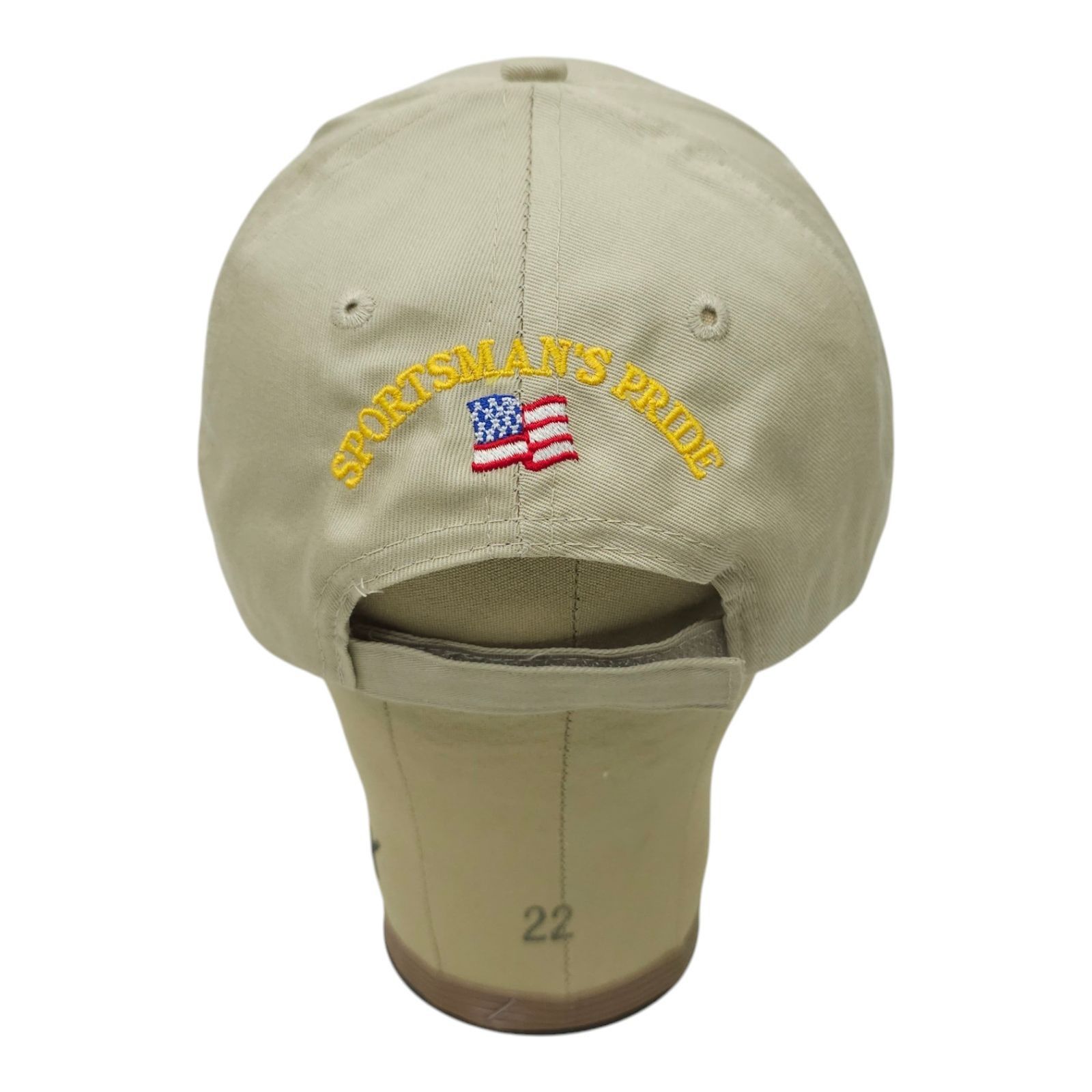 Other Sportsmans Pride Twill Strapback Cap Embroidered Logo Hat Size ONE SIZE - 4 Thumbnail
