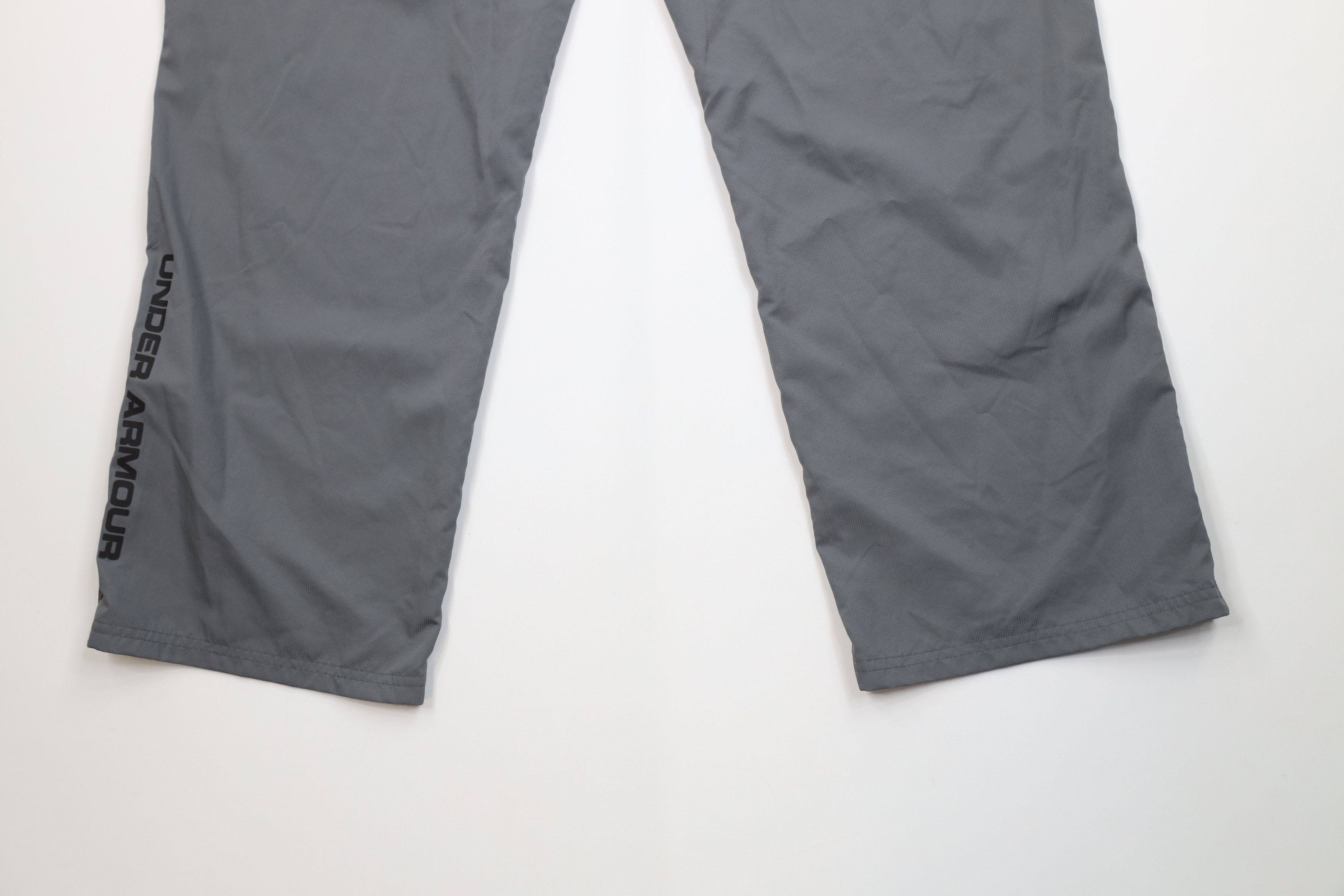 Under Armour Under Armour Loose Fit Lined Wide Leg Windbreaker Pants Gray Size US 38 / EU 54 - 13 Thumbnail