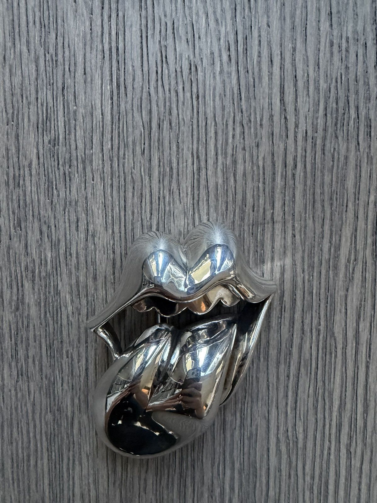 Chrome Hearts Chrome Hearts Rolling Stones Silver Belt Buckle Size ONE SIZE - 3 Thumbnail