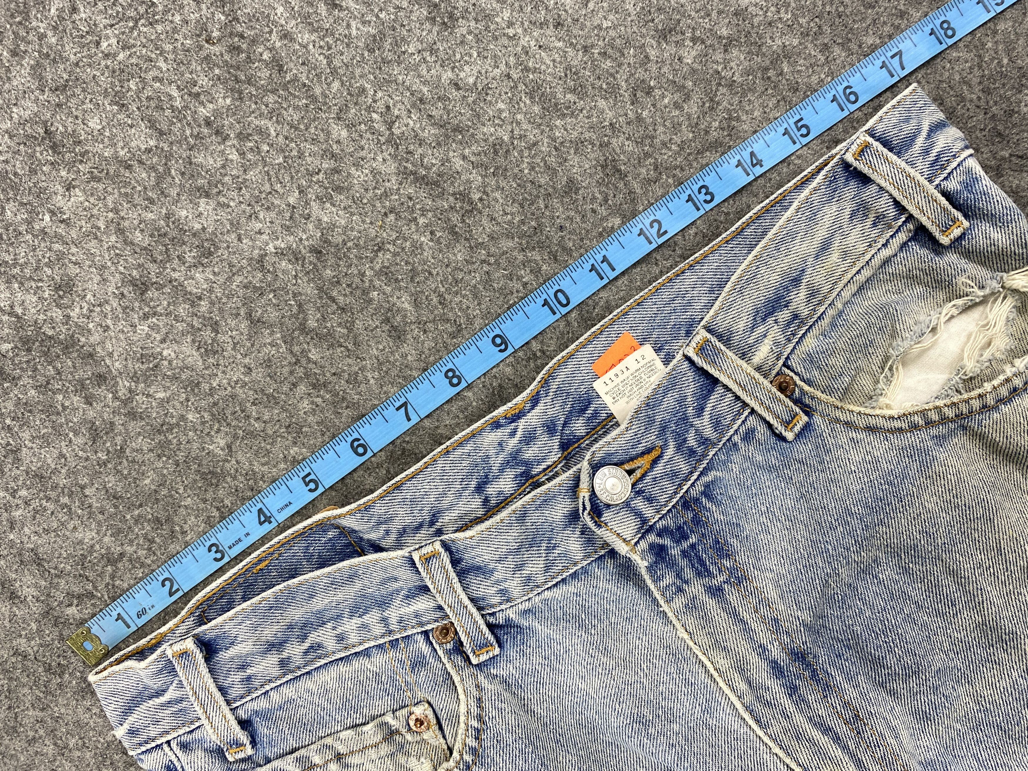 Levi's Light Blue Wash Vintage Levi's 550 34x31.5 Denim -SJ023 Size US 34 / EU 50 - 5 Thumbnail