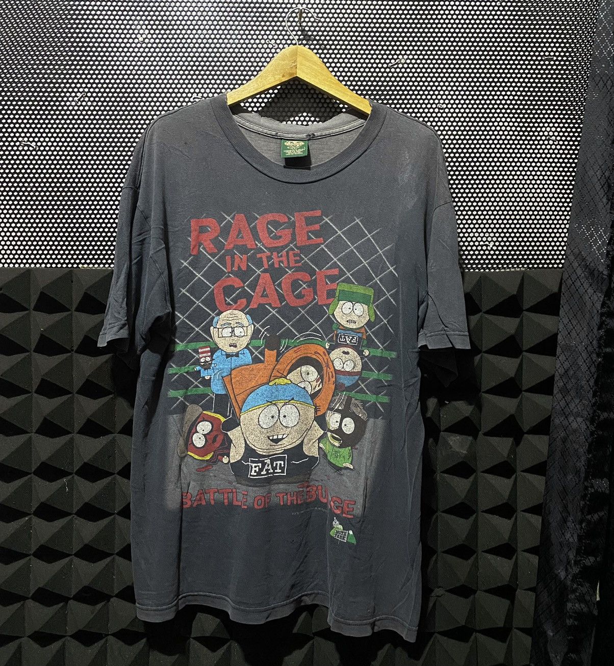 Cartoon Network × Vintage South Park Rage in the Cage Battle of the Bulge 1998 vintage Size US L / EU 52-54 / 3 - 1 Thumbnail