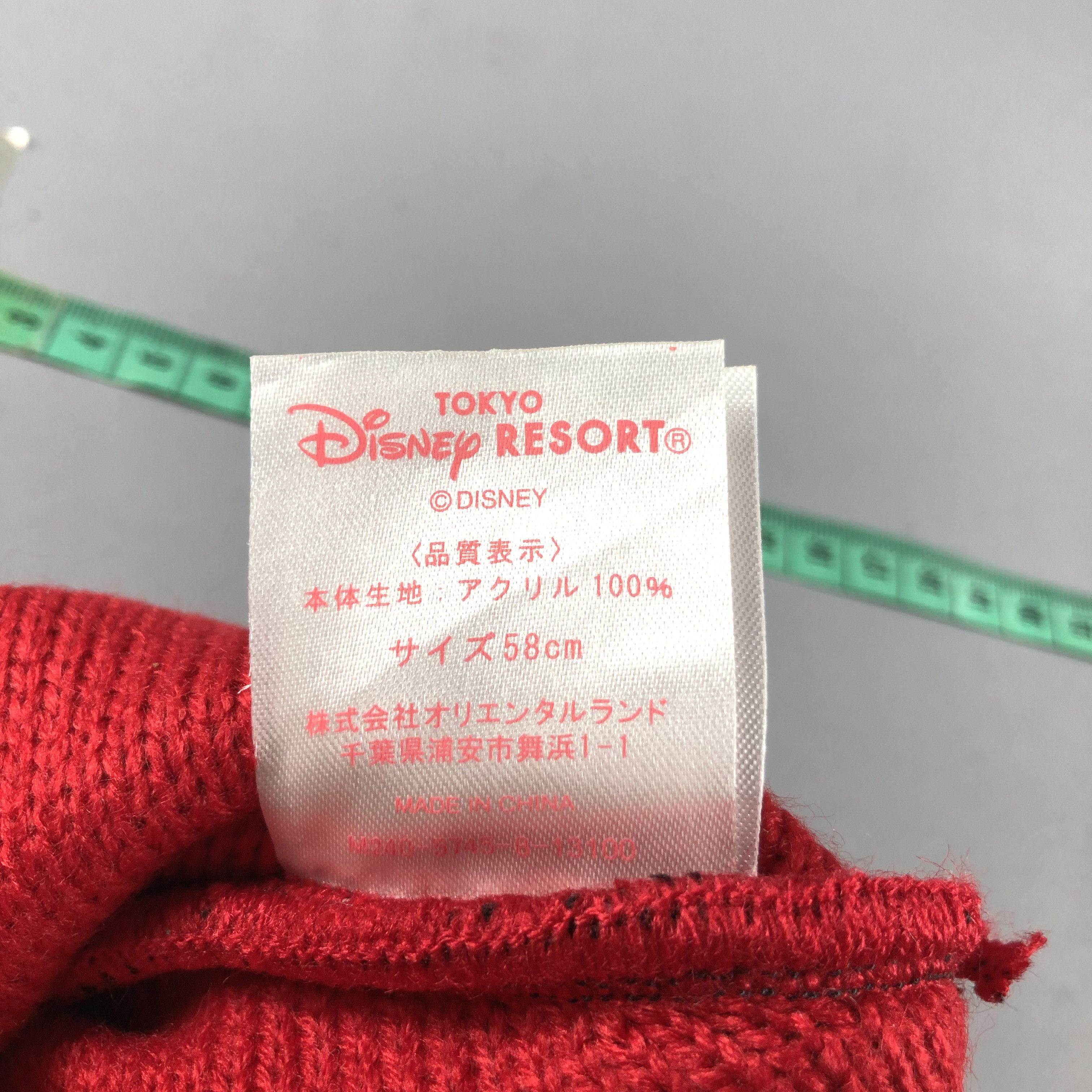 Disney Minnie Mouse Devil Ears Beanie Snowcap Snow Hat B677 Size ONE SIZE - 4 Thumbnail
