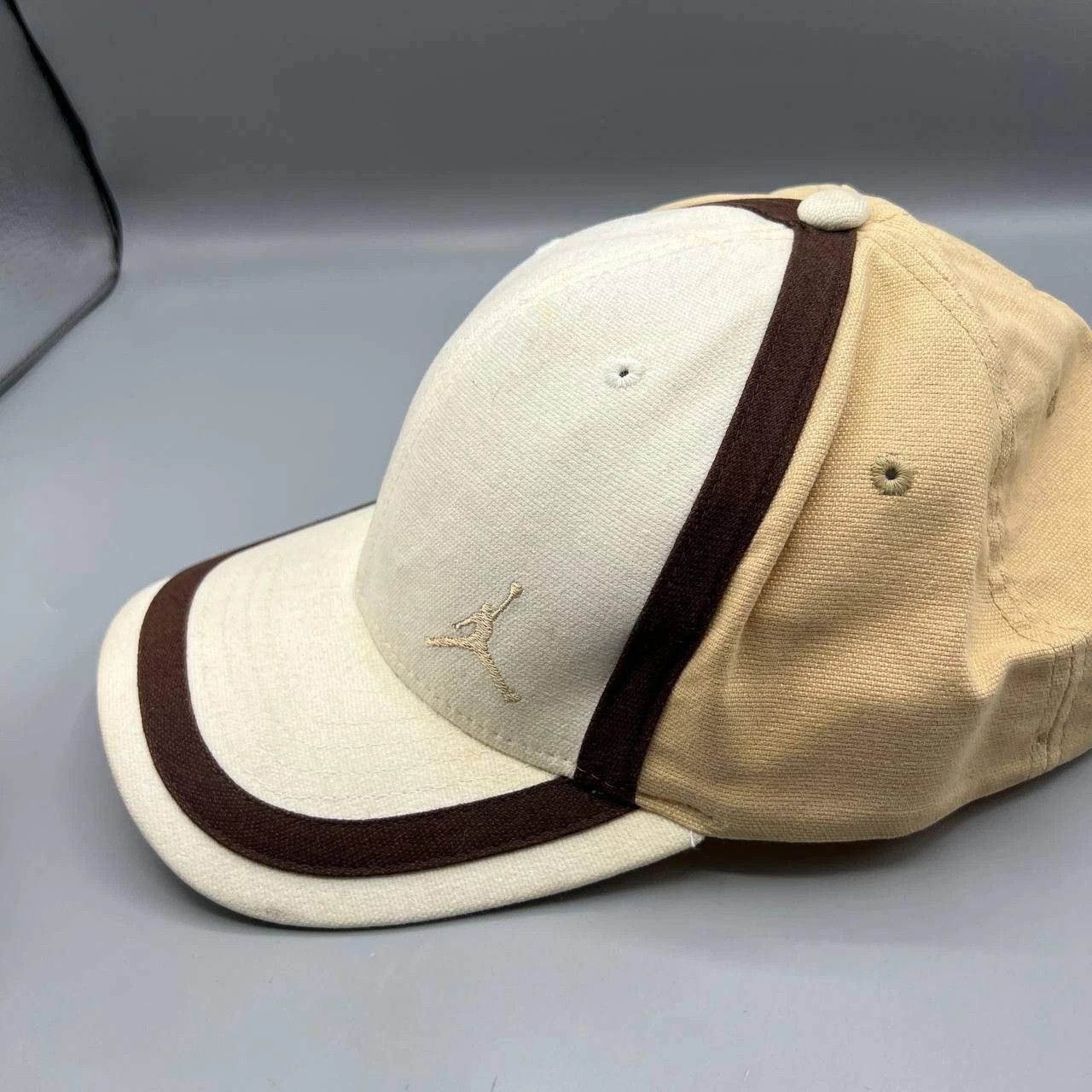 Jordan Brand Air Jordan 23 Hat Men Brown Jumpman Stretch Fitted Cap L-XL Size ONE SIZE - 4 Thumbnail