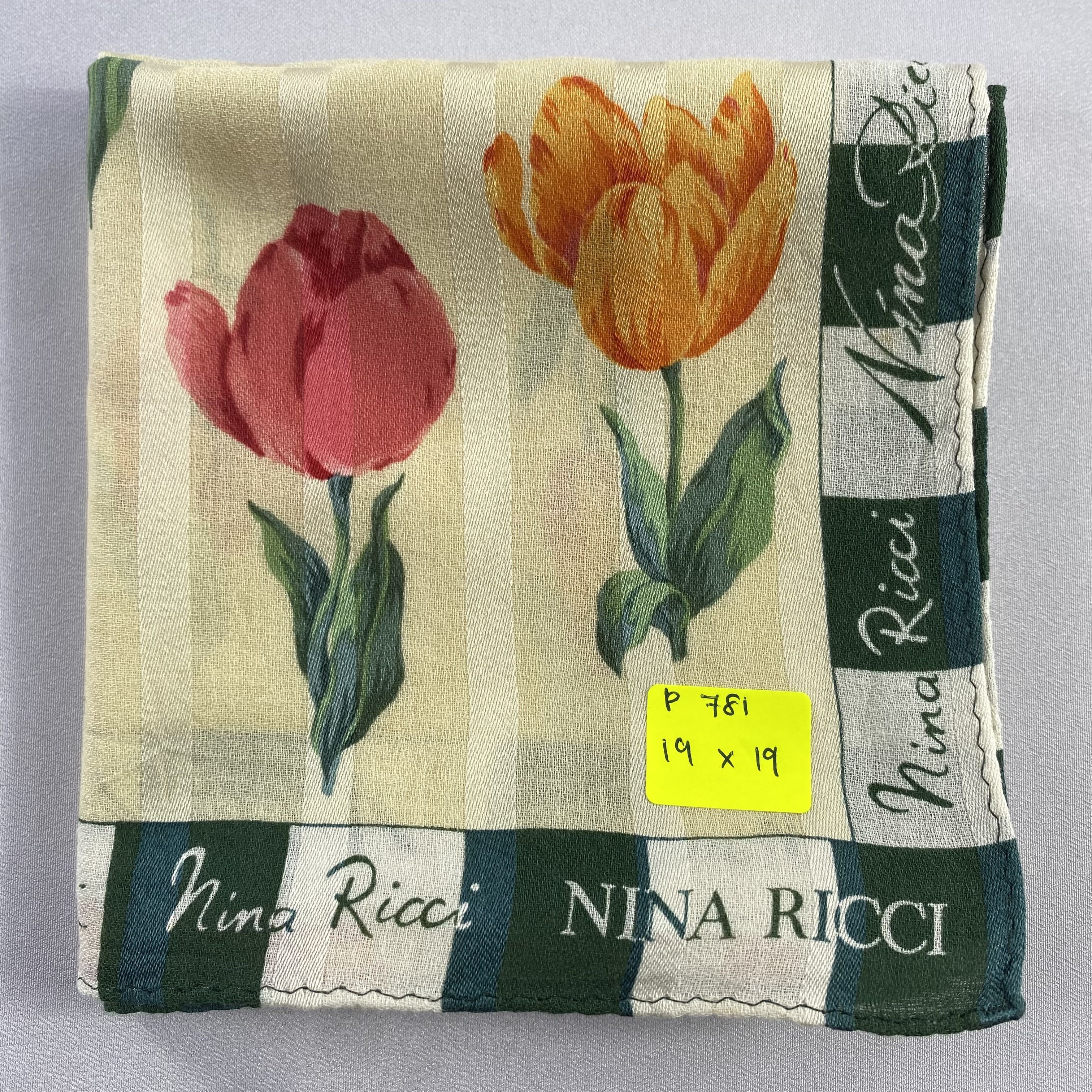 Nina Ricci Handkerchief / Neckerchief / Bandana-P781