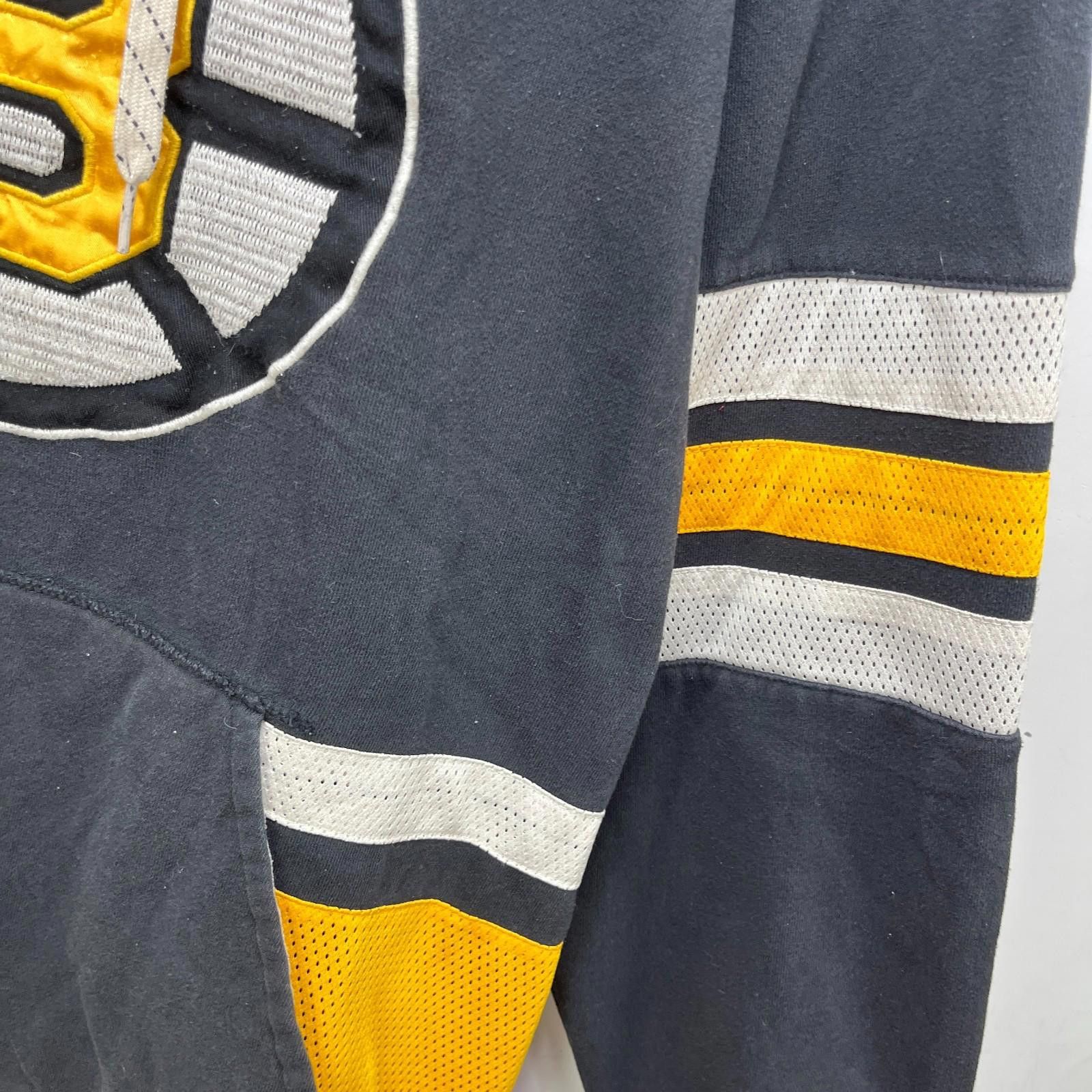 Ccm Vintage Boston Bruins CCM Jersey Style Hoodie XL Size ONE SIZE - 3 Thumbnail