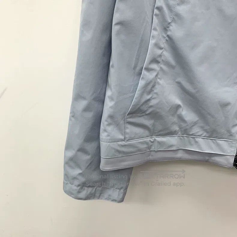 Hermes Hermes Light Blue Hooded Zip-Up Long Sleeve Jacket Coat Size US M / EU 48-50 / 2 - 4 Thumbnail