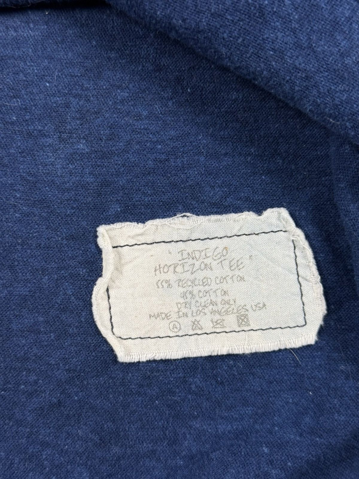 Greg Lauren Indigo Horizon Tee Size US L / EU 52-54 / 3 - 5 Thumbnail