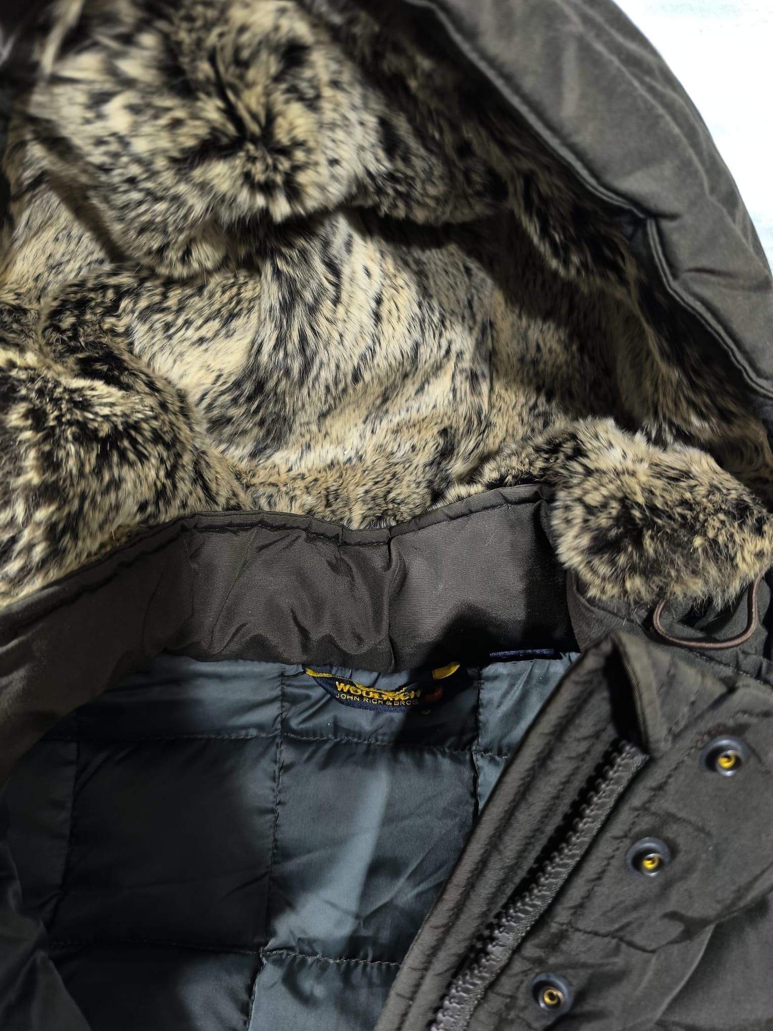 Woolrich Woolen Mills Woolrich Blizzard Parka Down Rabbit fur Jacket Size L / US 10 / IT 46 - 6 Thumbnail
