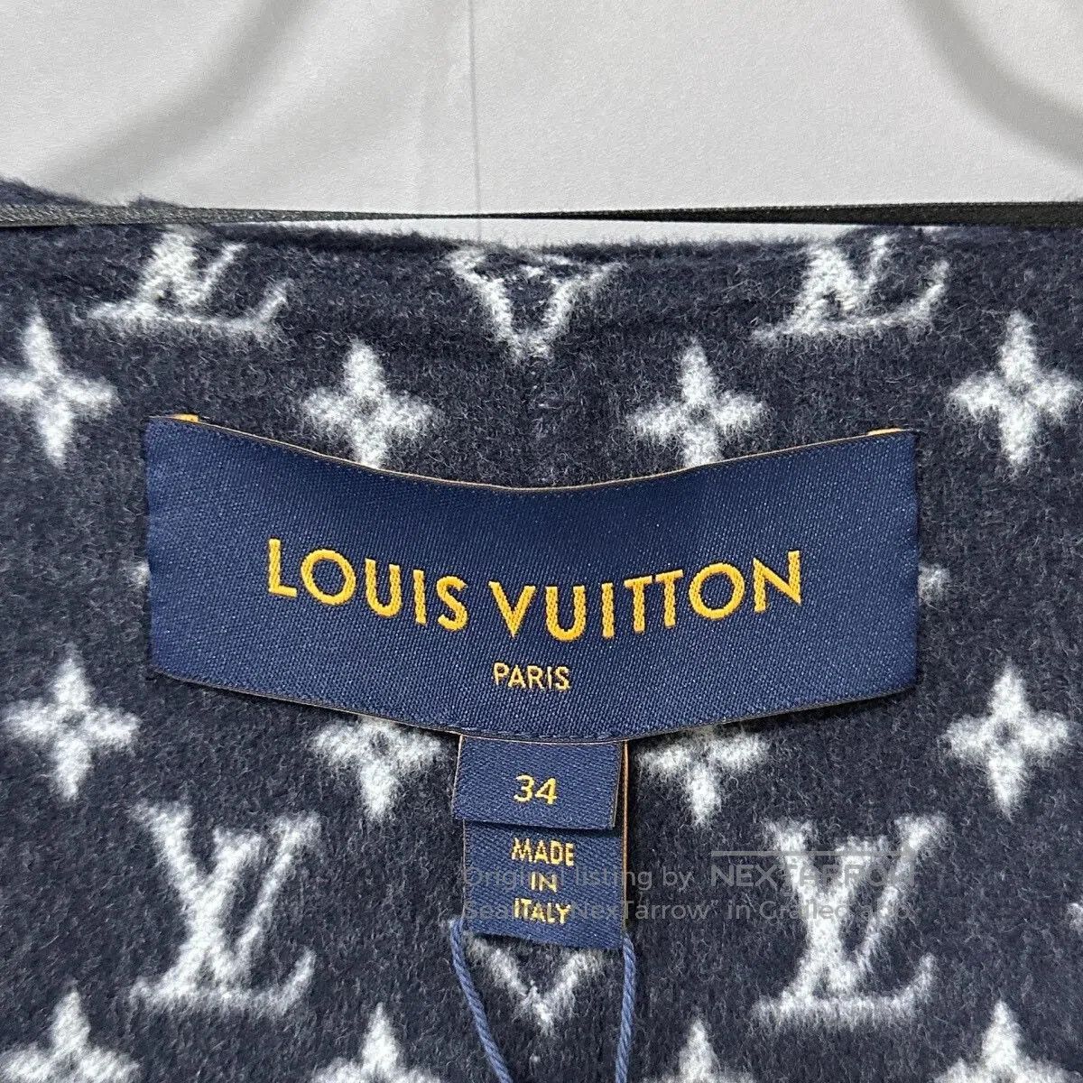 Louis Vuitton louis vuitton navy monogram bathrobe coat. Size S / US 4 / IT 40 - 7 Thumbnail