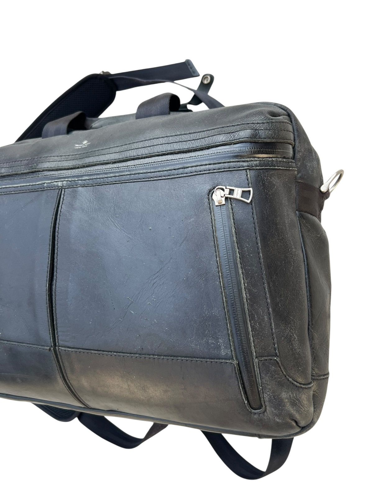 MasterPiece Patina Scratches Leather Backpack 3 Way Bag By Masterpiece Size ONE SIZE - 7 Thumbnail