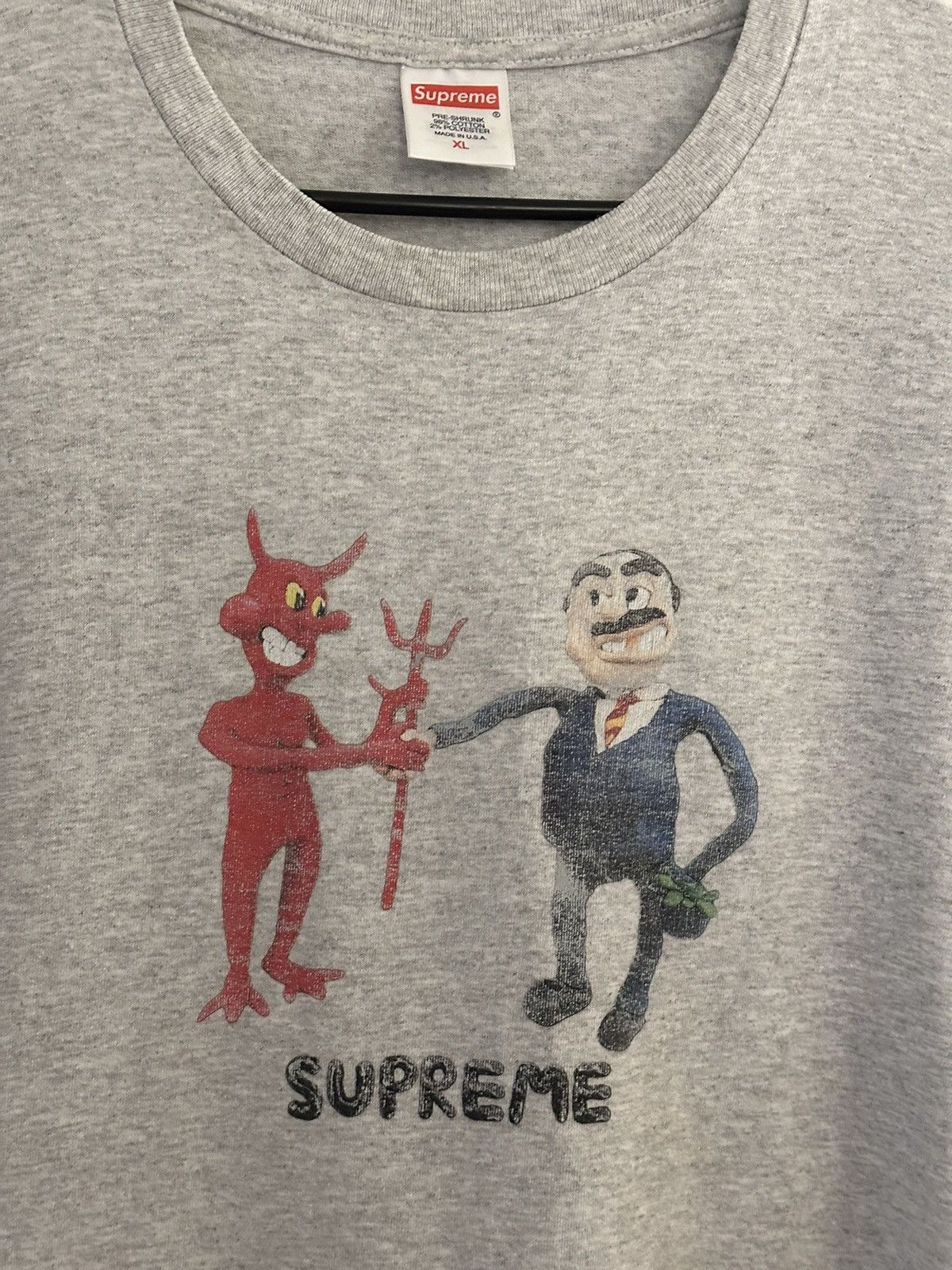 Supreme Supreme Business Tee Size US XL / EU 56 / 4 - 2 Thumbnail