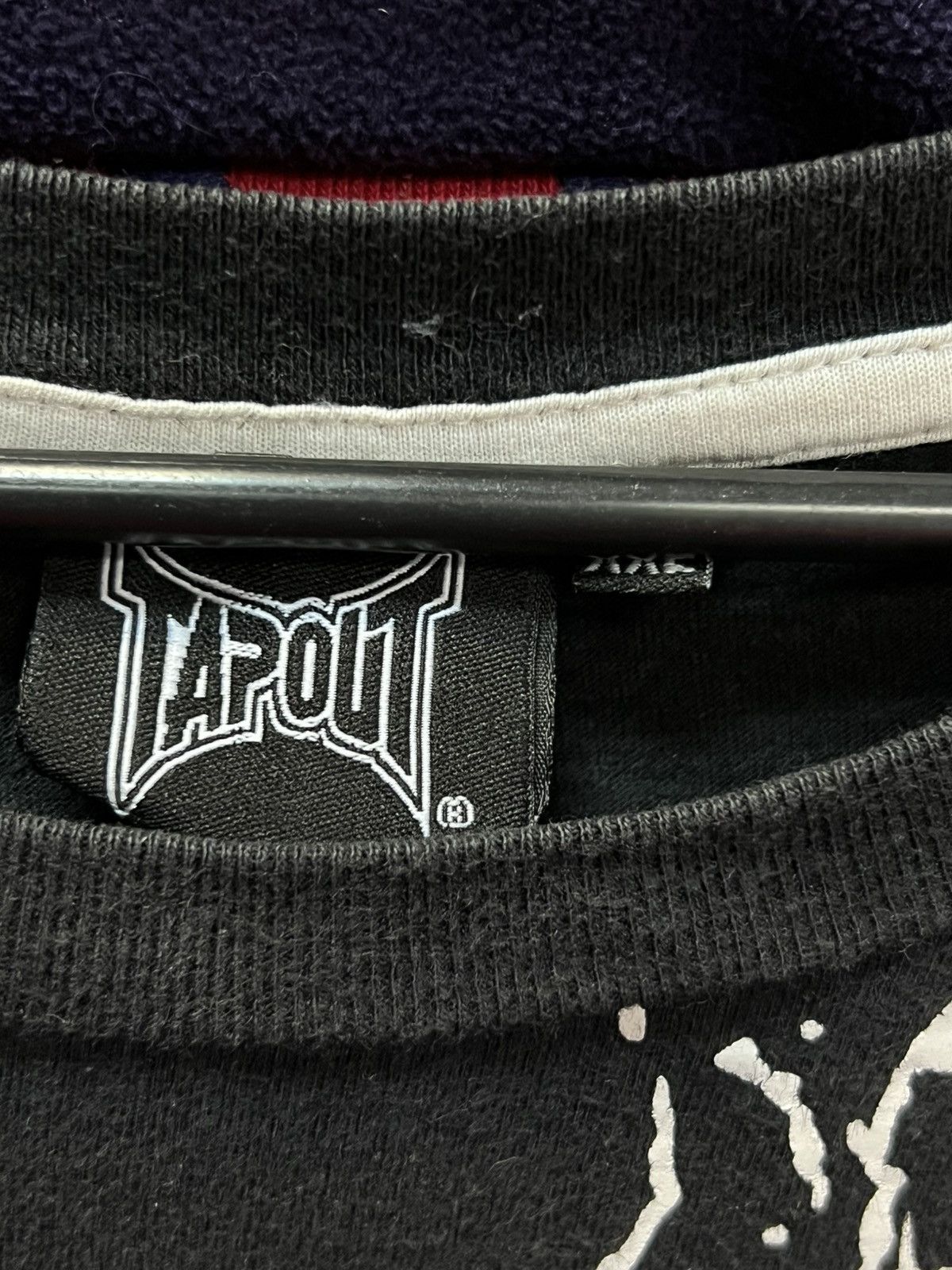 Tapout Vintage TapouT AOP Crackle Lightning T-Shirt Black Y2K Size US XXL / EU 58 / 5 - 6 Thumbnail