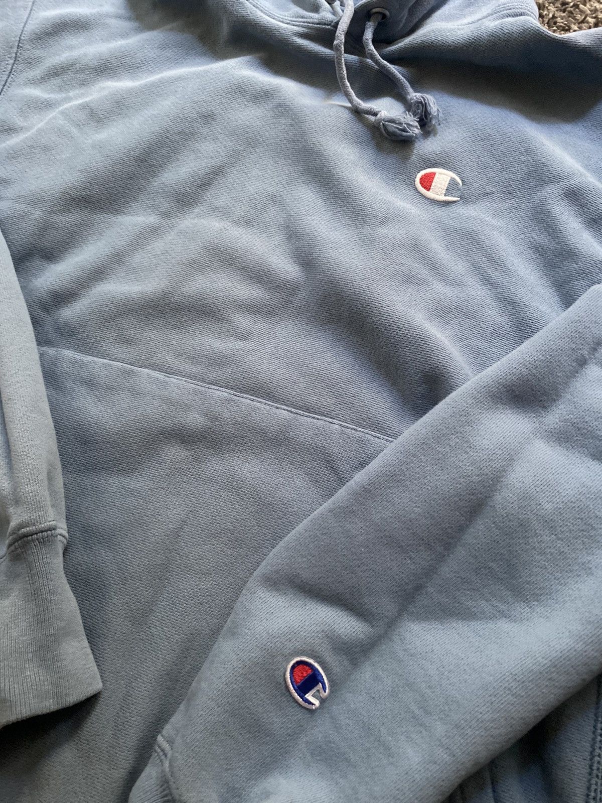 Champion × Vintage Vintage Champion Reverse Weave Hoodie Size US M / EU 48-50 / 2 - 2 Thumbnail