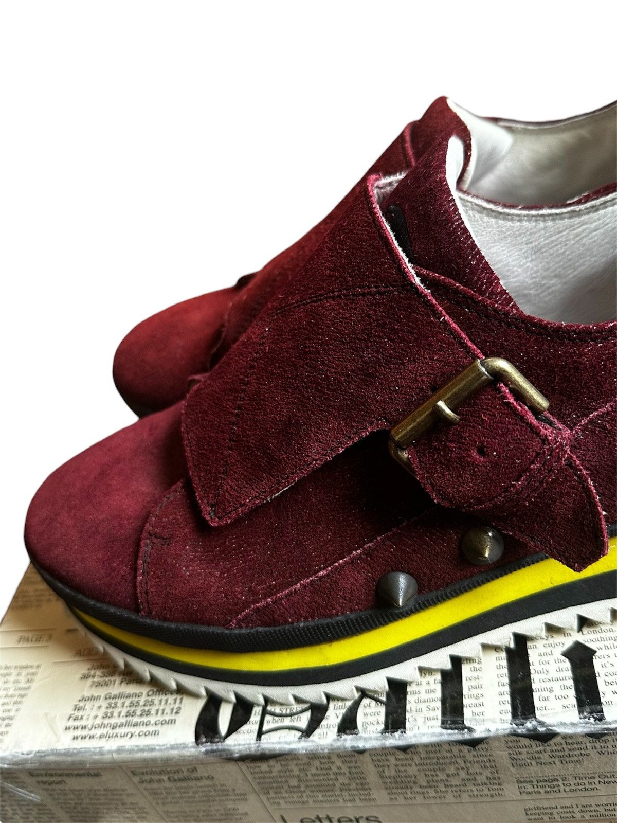 John Galliano John Galliano 90’s Vibram Sole Size US 9.5 / EU 42-43 - 5 Thumbnail