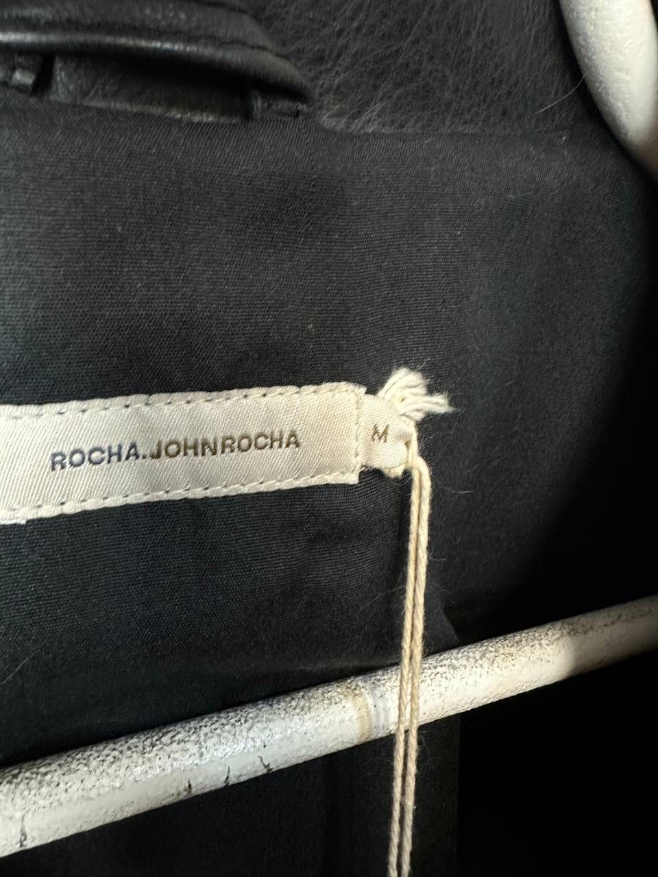 Vintage Rocha.JohnRocha bomber leather jacket casual size Medium Size US M / EU 48-50 / 2 - 11 Thumbnail