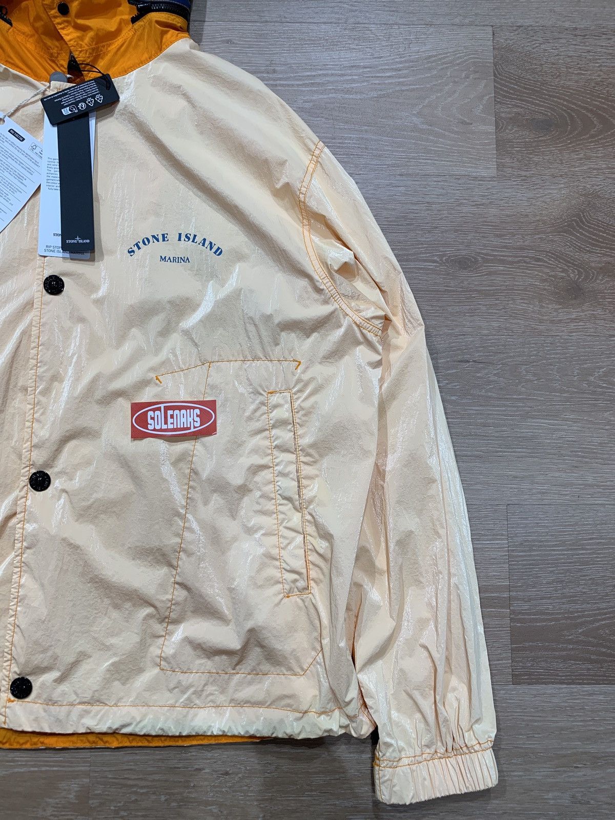 Designer × Stone Island Stone island blouson C/CAPP marina jacket Size US L / EU 52-54 / 3 - 6 Thumbnail
