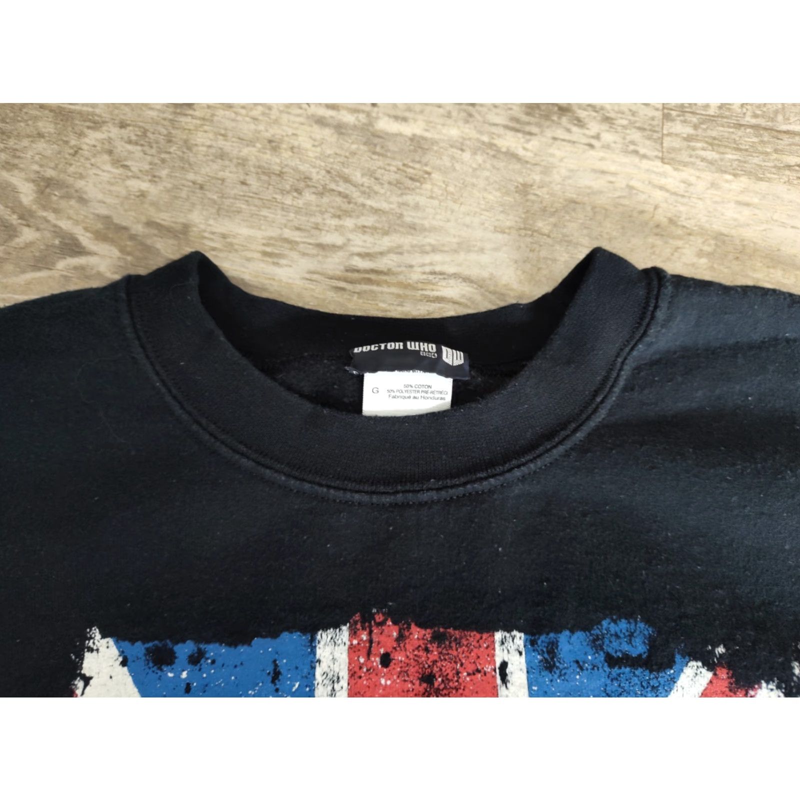 Ripple Junction Doctor Who Bbc Tardis Union Jack Fleece Sweatshirt Mens Size L Ripple Junction Size US L / EU 52-54 / 3 - 6 Thumbnail
