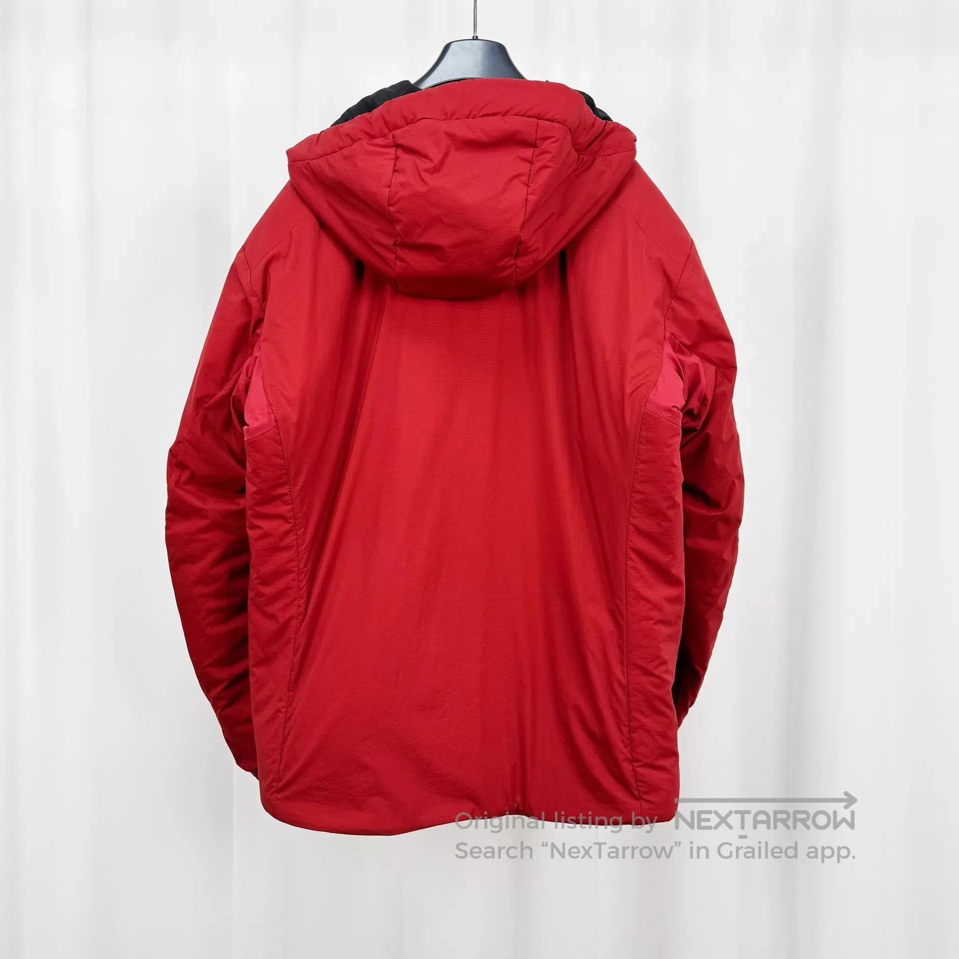 Arc'teryx Red Hooded Puffer Jacket Size L. Size US L / EU 52-54 / 3 - 2 Thumbnail