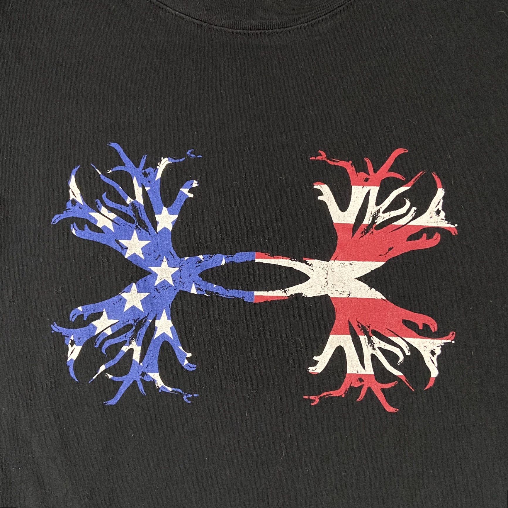 Under Armour VINTAGE? No. Under Armour Freedom Black Graphic Tee Men XL Shirt Men XL Black Graphic Tee (Under Armour) Size US XL / EU 56 / 4 - 4 Thumbnail