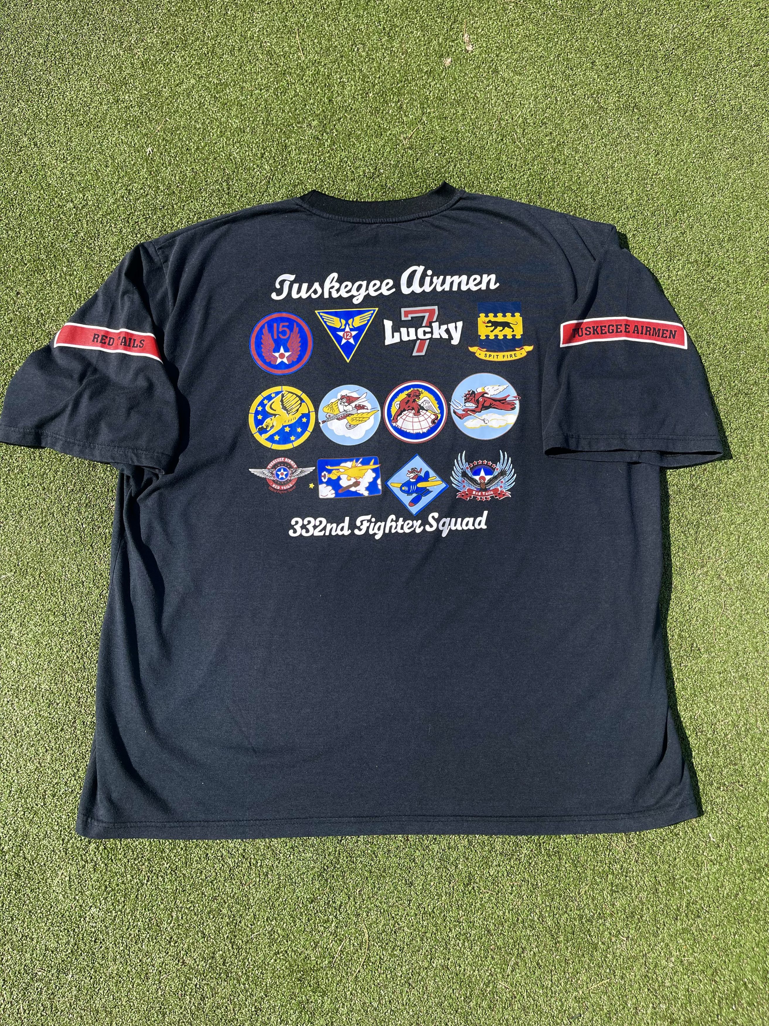 Rap Tees × Vintage Tuskegee Airmen Vintage Black History 90's Rap T-Shirt Size US XXL / EU 58 / 5 - 7 Thumbnail