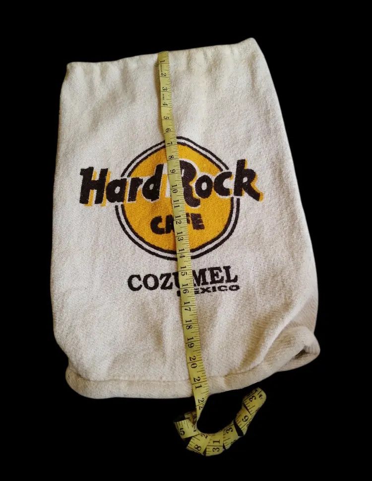 Hard Rock Cafe Vintage Hard Rock Cafe Mexico Burlap Bag Size ONE SIZE - 10 Thumbnail
