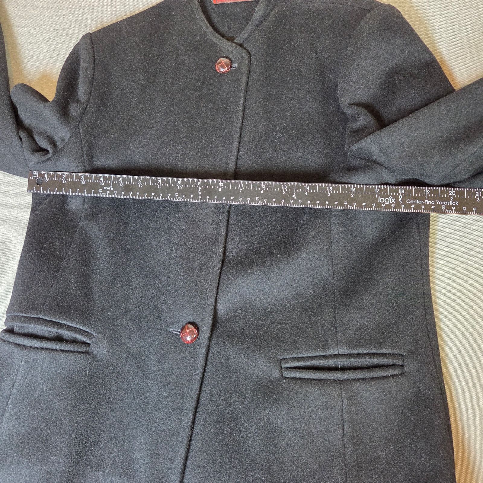 Vintage Mackintosh Vintage Wool Jacket Womens 8 USA Made Union ILGWU Size M / US 6-8 / IT 42-44 - 13 Thumbnail