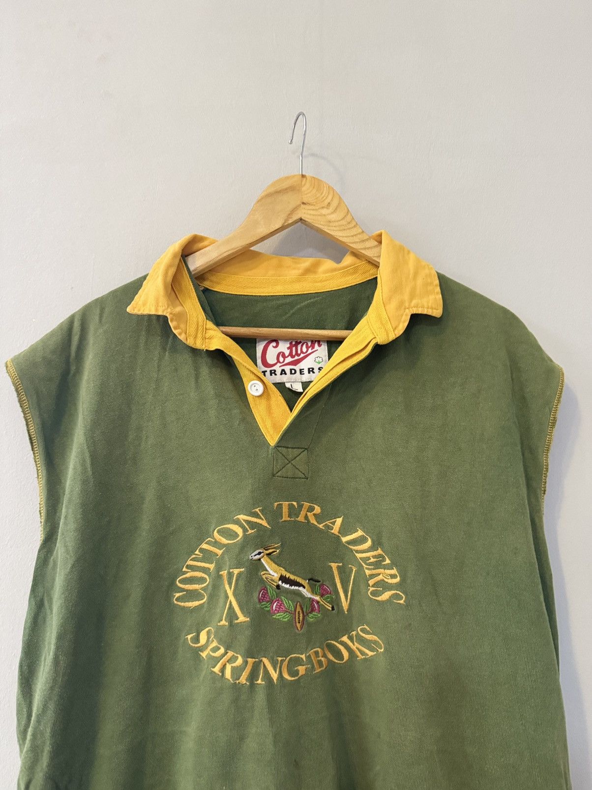 Cotton Traders South Africa Rugby Jersey Vintage Cotton Traders Tank Top Size US L / EU 52-54 / 3 - 2 Thumbnail