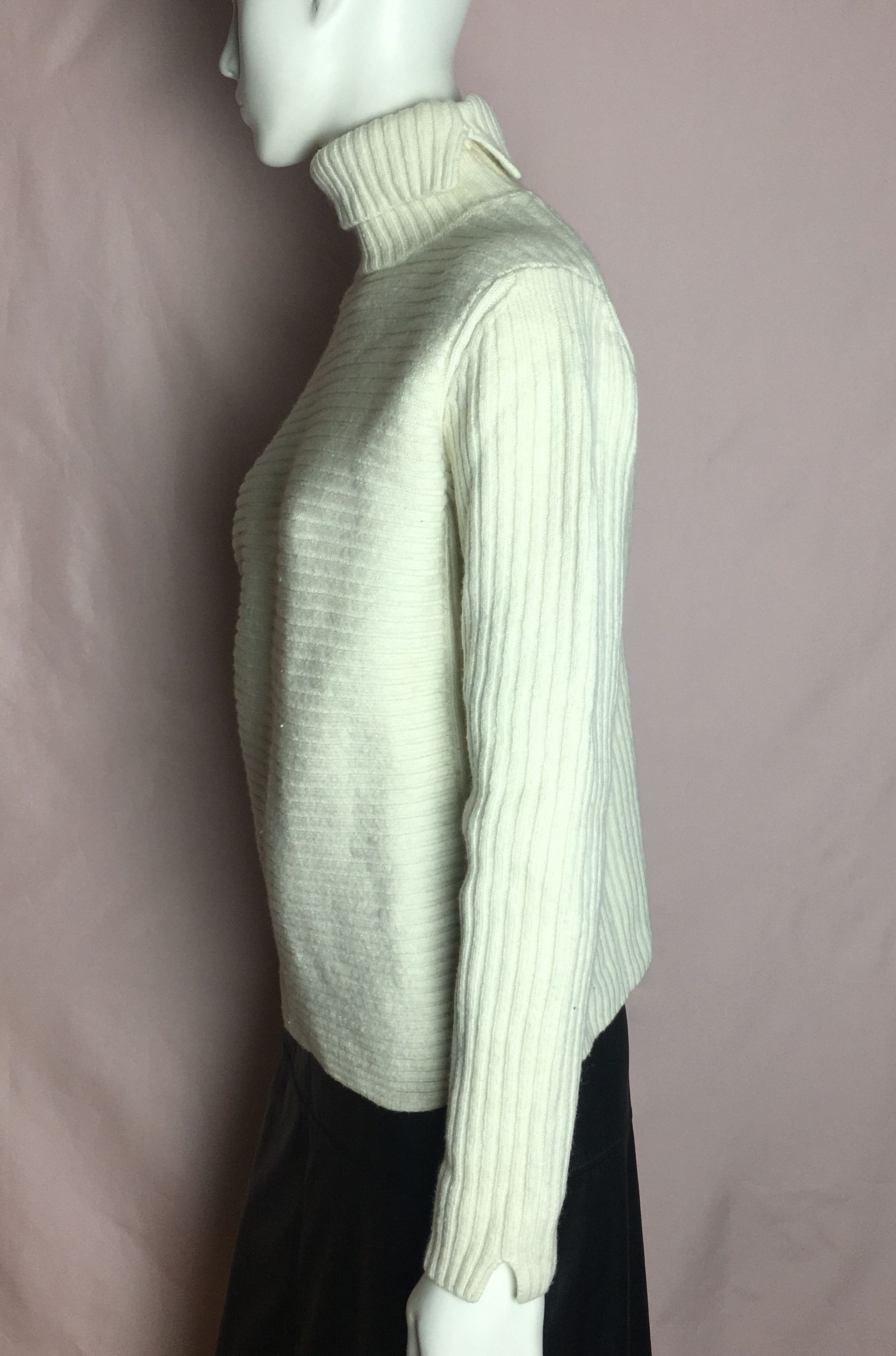 Jil Sander × Uniqlo Jil Sander x Uniqlo +J Ribbed Turtleneck Sweater Sz M Size M / US 6-8 / IT 42-44 - 3 Thumbnail