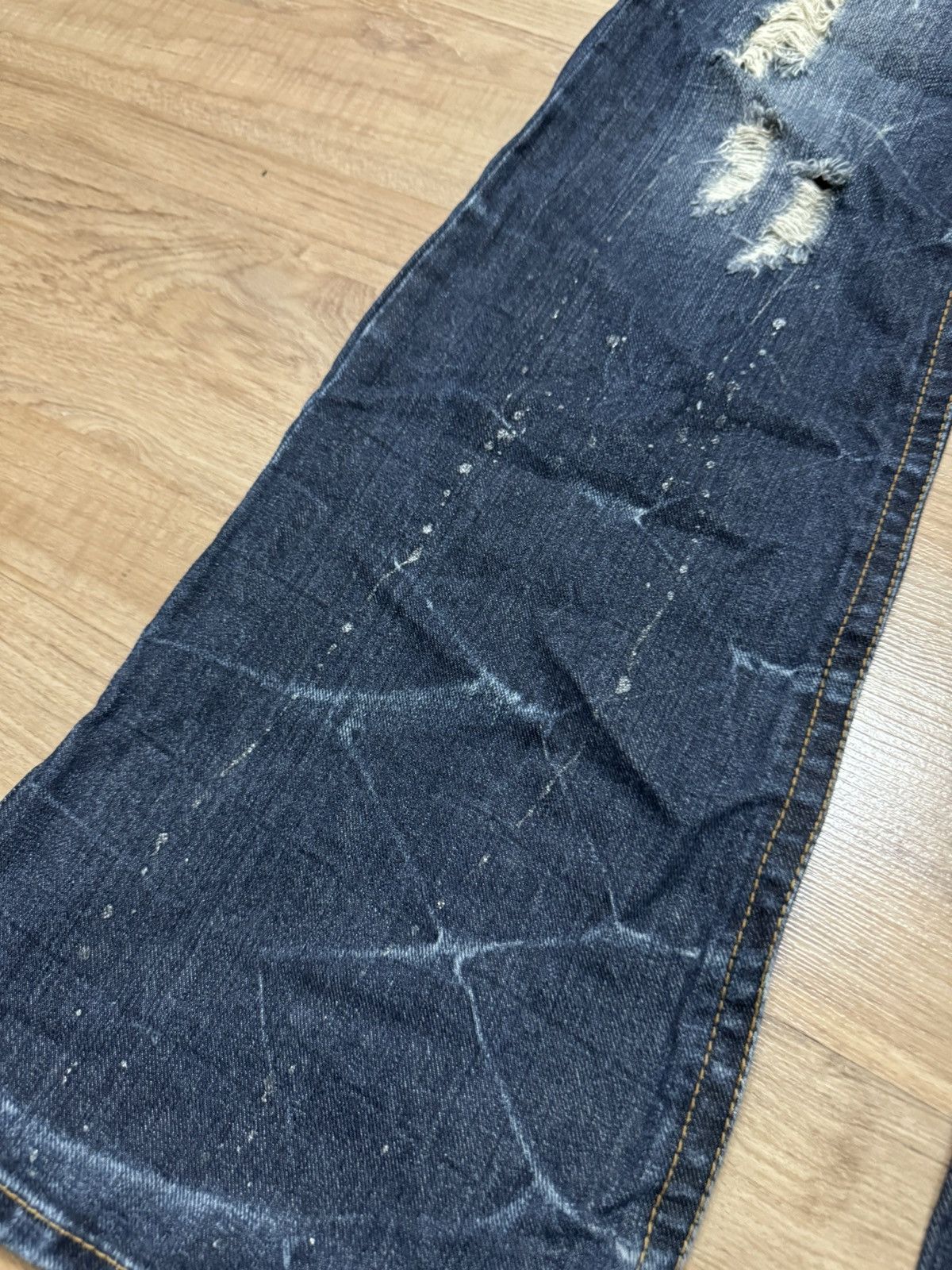 Japanese Brand SORRIDERE FLARE JEANS Size US 32 / EU 48 - 2 Thumbnail