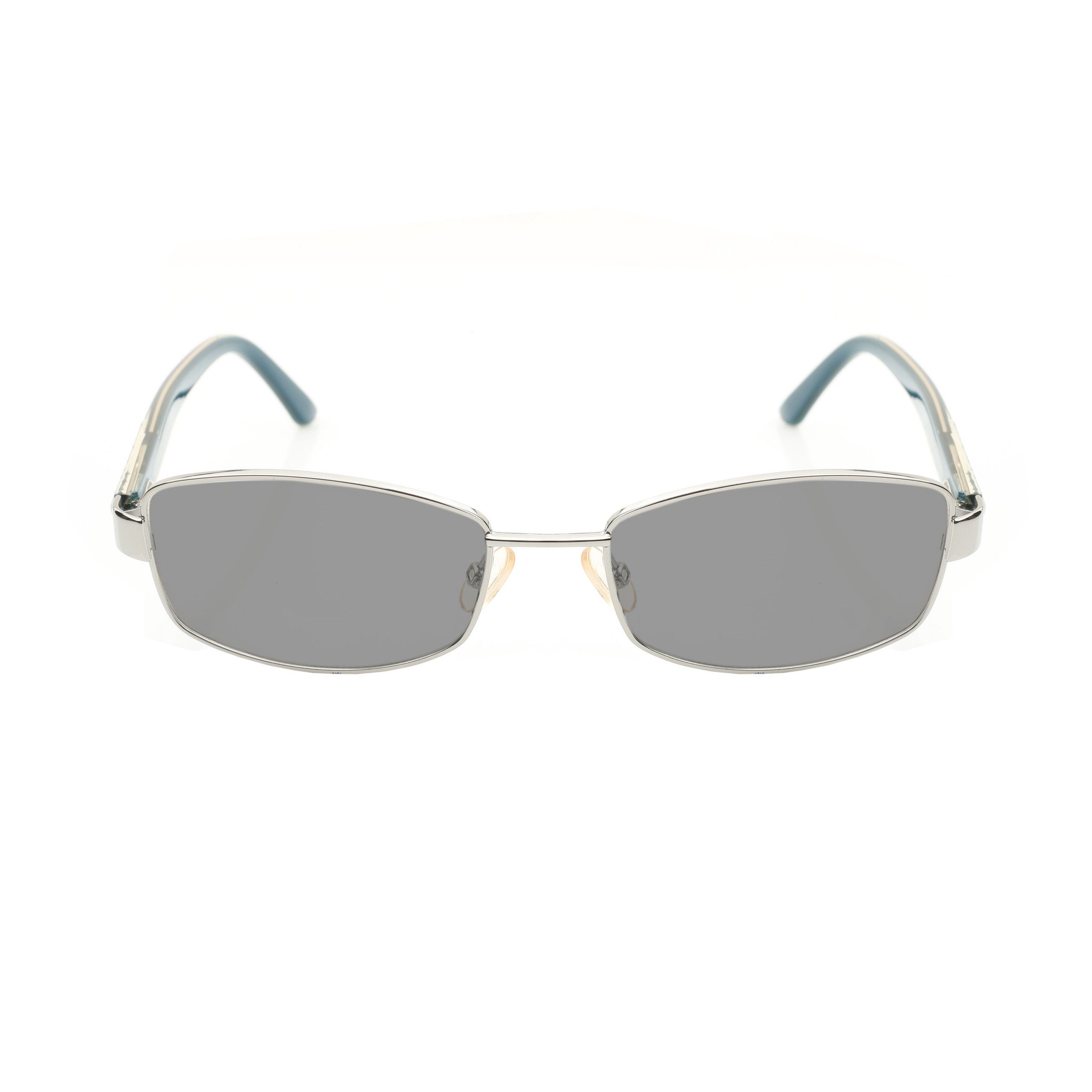Valentino Valentino '90s Blue & Black Rectangular Sunglasses Size ONE SIZE - 1 Thumbnail