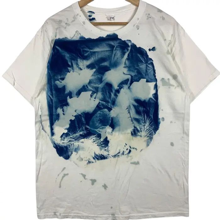 Vintage Vintage HANES HAND PRINT Artwork Illustration Smoke Size L / US 10 / IT 46 - 3 Thumbnail