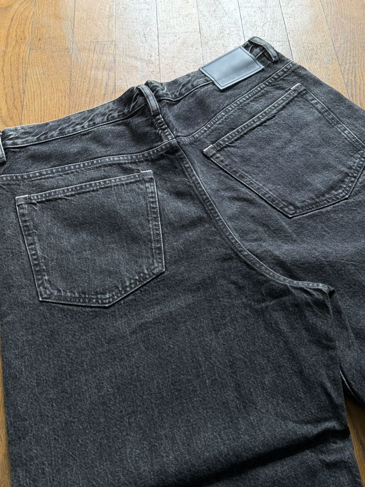 Acne Studios 1989M Grime black Size US 33 - 4 Thumbnail