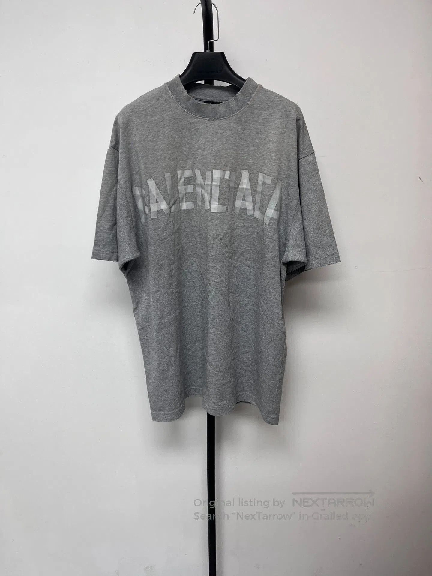 Balenciaga Balenciaga Logo Print Crewneck T-shirt. Size US XS / EU 42 / 0 - 1 Thumbnail