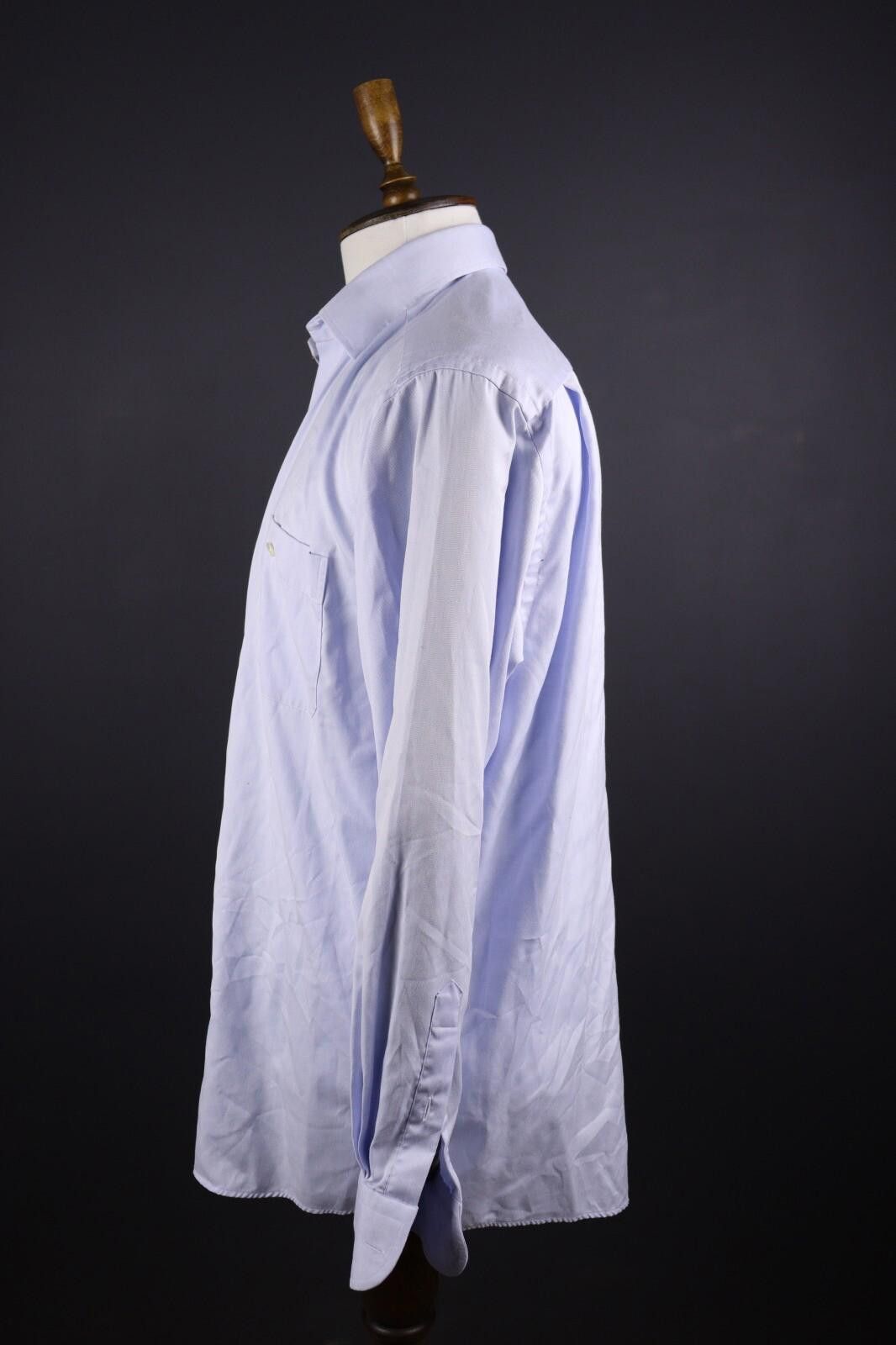 Eton Eton Blue Luxury Long Sleeve Button Down Shirt Size 42 / 16 Size US M / EU 48-50 / 2 - 4 Thumbnail