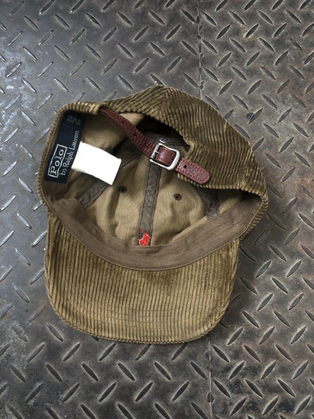 Polo Ralph Lauren Rare Vintage Polo Ralph Lauren Corduroy Hat Size ONE SIZE - 5 Thumbnail