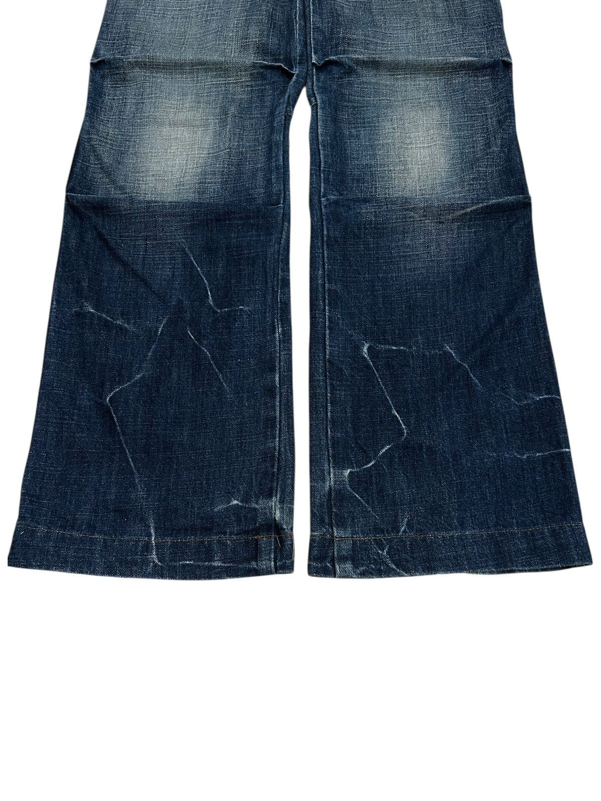 Marithe + Francois Girbaud Marithe Francois Girbaud Baggy Loose Fit Double Knee Pocket Size US 31 - 3 Thumbnail