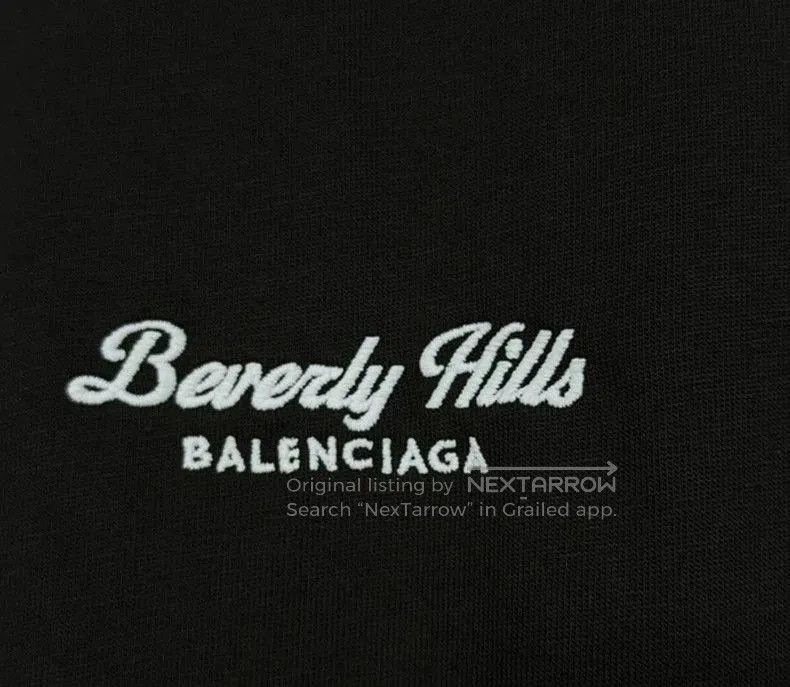Balenciaga Balenciaga 25 Embroidered Logo Short Sleeve. Size US S / EU 44-46 / 1 - 3 Thumbnail