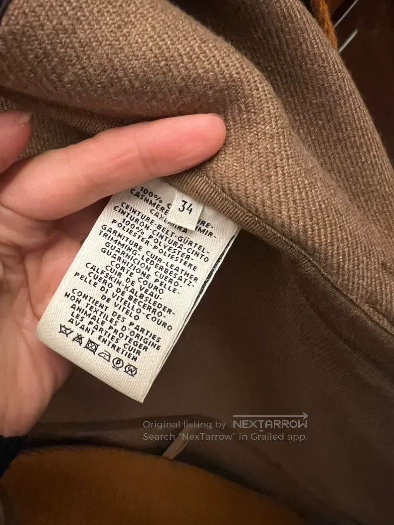 Hermes Hermes Overcoat Size XXS / US 00 / IT 34 - 3 Thumbnail