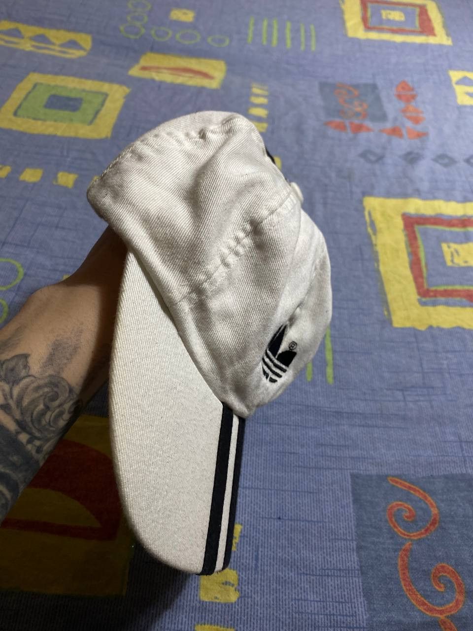 Adidas × Vintage Adidas Cap Hat Size ONE SIZE - 11 Thumbnail