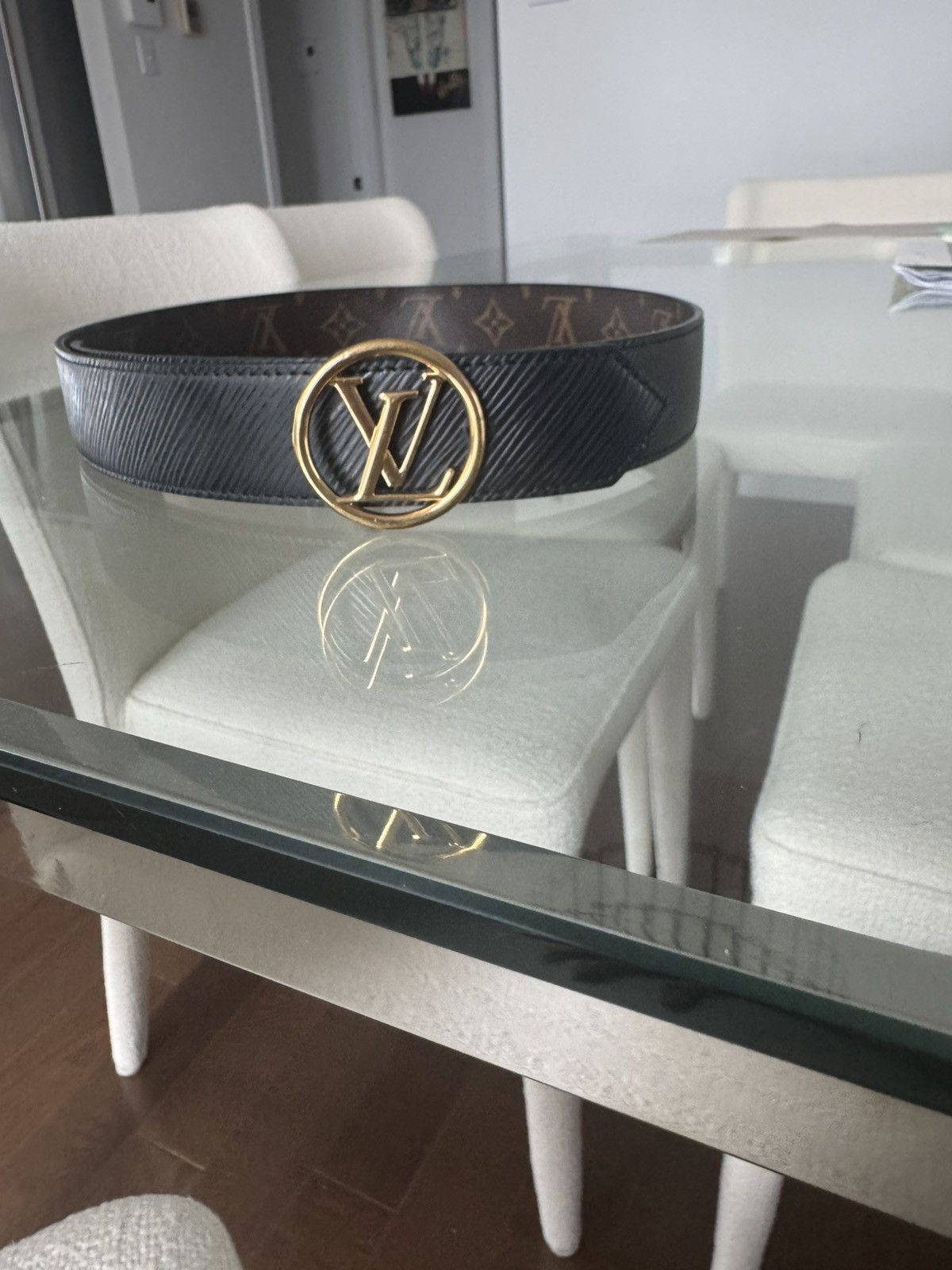 Louis Vuitton Gucci belt for women reversible Size ONE SIZE - 4 Thumbnail