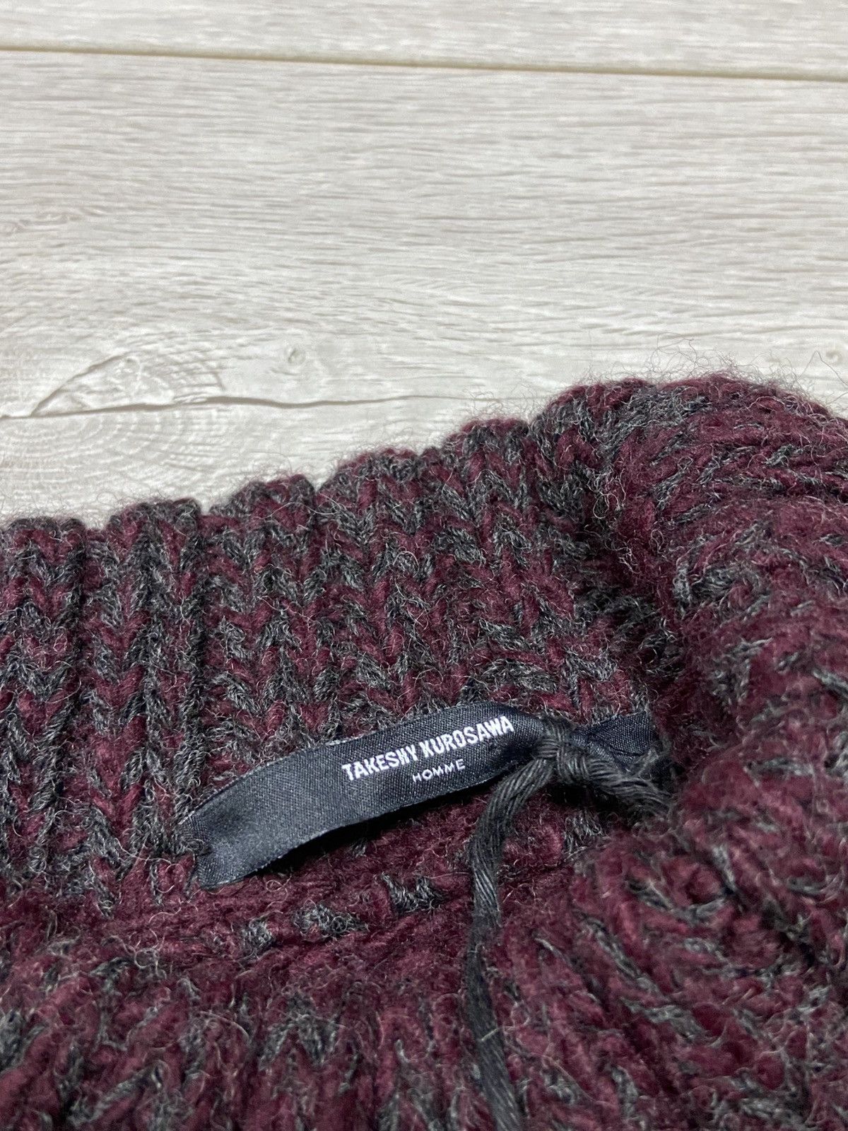 Takeshy Kurosawa Takeshy Kurosawa knitted wool sweater Size US S / EU 44-46 / 1 - 7 Thumbnail