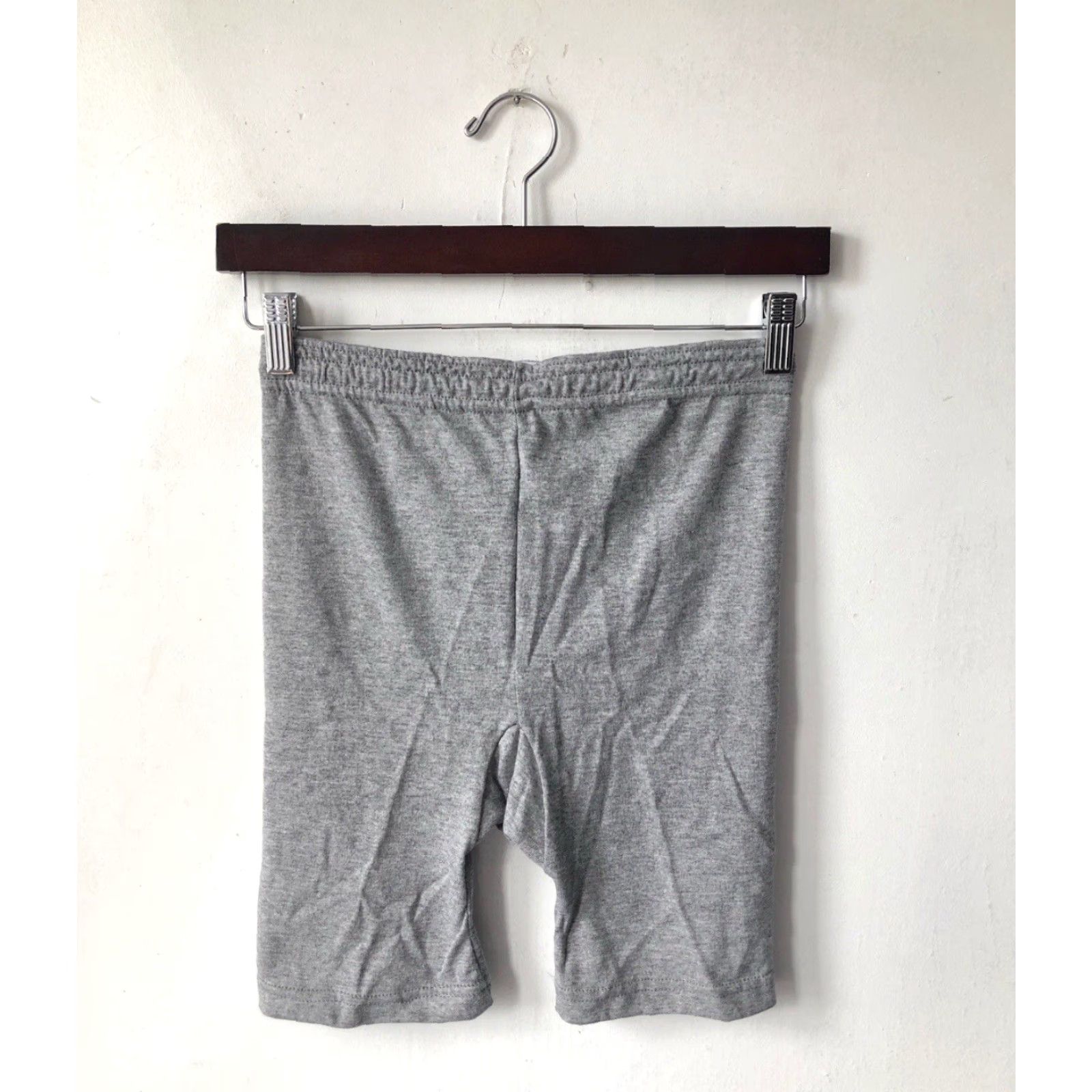 Russell Athletic VINTAGE Russell Athletic Shorts Mens S Gray 90s USA Made 4.5” Inseam Cotton Blend Athletic Compression NWOT NOS 13” Waist White Drawstring Mens Size US 29 - 4 Thumbnail