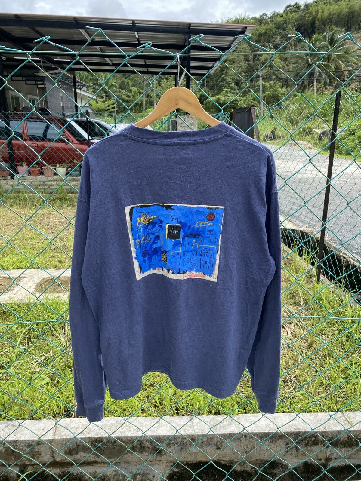 Jean-Michel Basquiat Jean Michel Basquiat by artestar new york long sleeve tees Size US XL / EU 56 / 4 - 2 Thumbnail