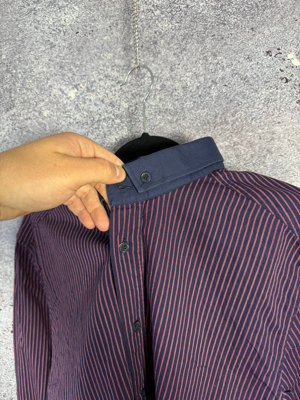 Designer × Dolce & Gabbana × Vintage Vintage Dolce Gabbana Stripped Shirt Button Up Oldmoney Size US L / EU 52-54 / 3 - 13 Thumbnail