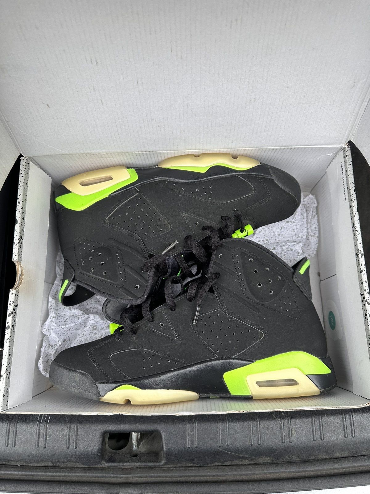 Jordan Brand Jordan 6 Retro Electric Green Size US 11.5 / EU 44-45 - 5 Thumbnail