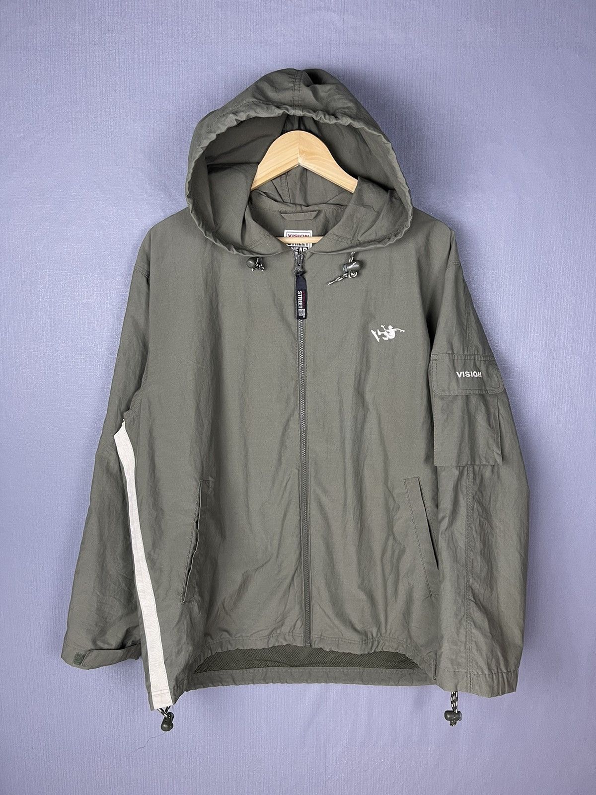 Vintage × Vision Streetwear Vintage Vision Streetwear Skate Hoodie Jacket Size US L / EU 52-54 / 3 - 1 Thumbnail