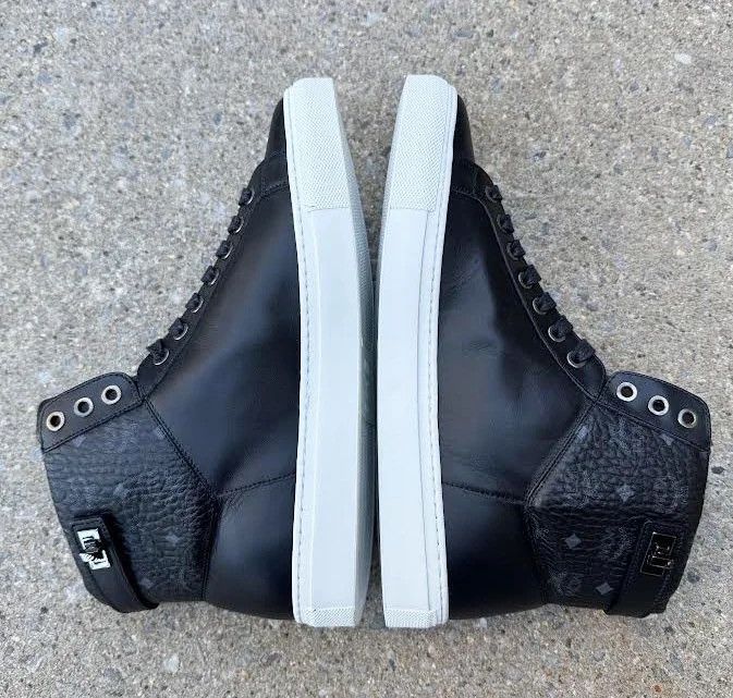 MCM MCM Black Leather Hi (Size 42) DS Size US 8.5 / EU 41-42 - 2 Thumbnail