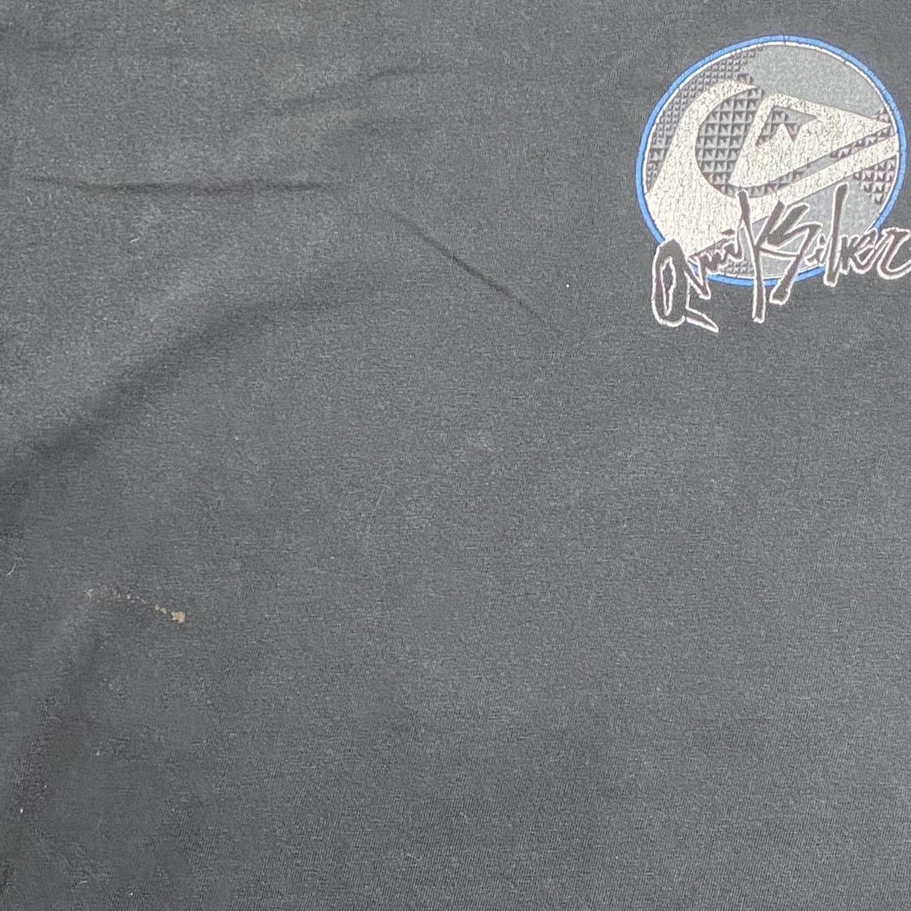 Quiksilver Vintage Quiksilver Faded Black Surf Tee Size 2XL Size US XXL / EU 58 / 5 - 3 Thumbnail
